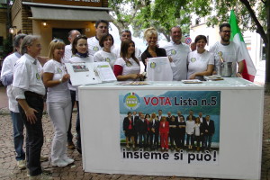 I candidati della lista "La Grande Luino"