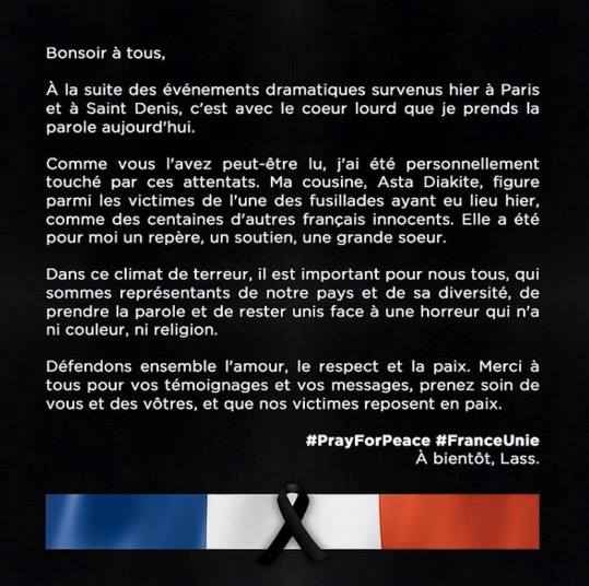 tweet Lassana Diarra