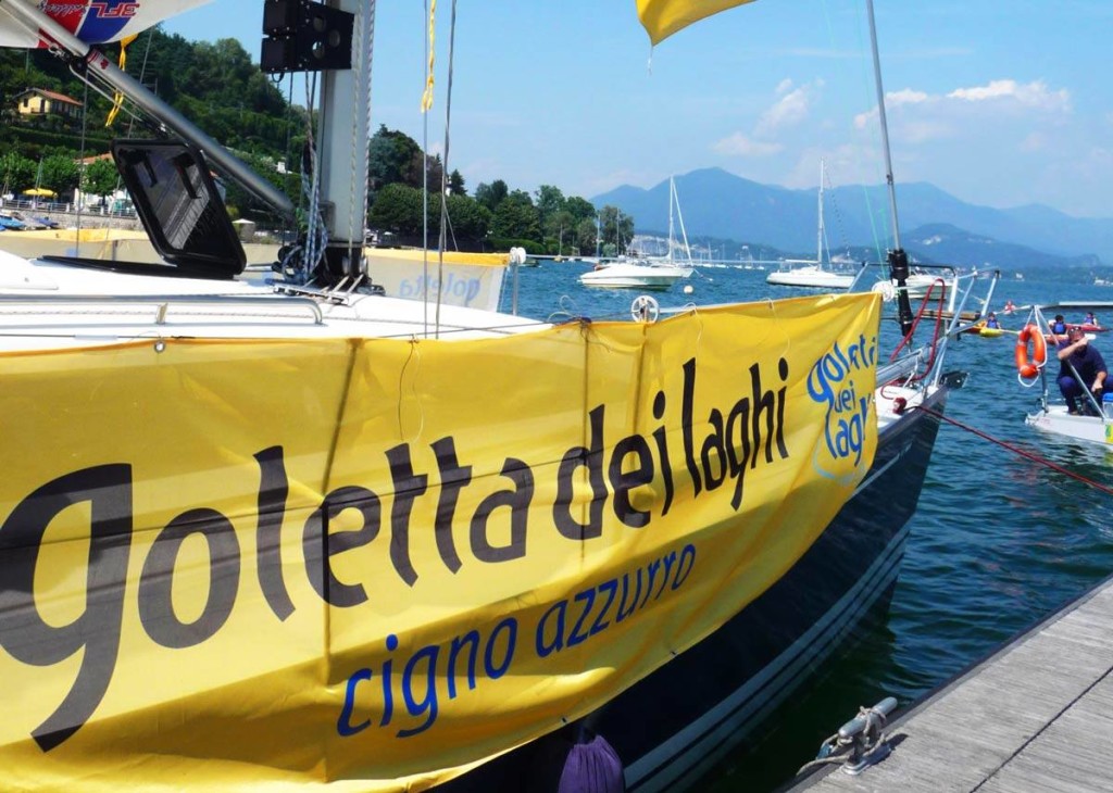 Lavena Ponte Tresa, la "Goletta dei laghi" di Legambiente sbarca sul Ceresio. Giovedì saranno svelati i dati