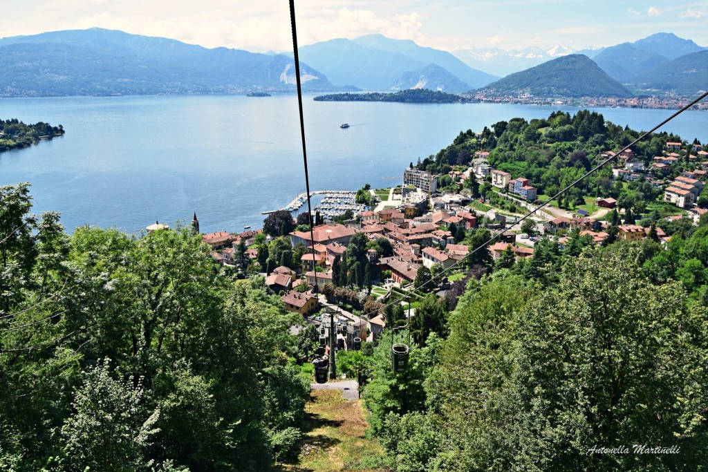 Un panorama su Laveno Mombello, immortalato da Antonella Martinelli