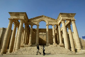 Il tempio storico nella storica città di Hatra (nbcnews.com)