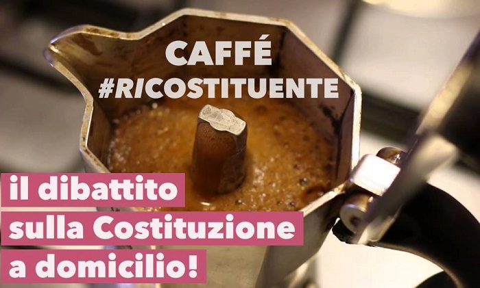 "Caffè #Ricostituente": il porta a porta di Possibile in difesa della costituzione