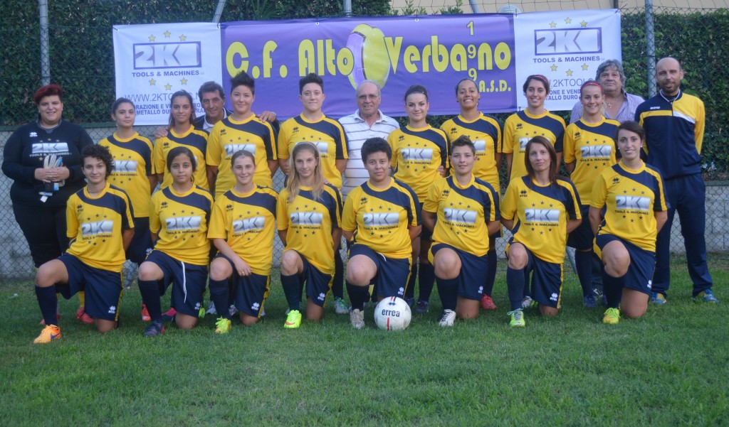 Luino, Calcio femminile: domenica alle 15.30 esordio in campionato per "C.F Alto Verbano" al Parco Margorabbia