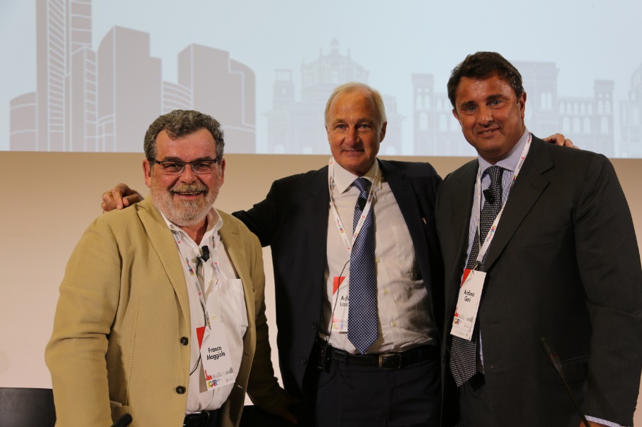 Da sx Maggiolo, Lazzarin, Gori