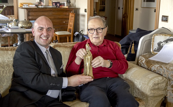 Lavena Ponte Tresa, assegnato al grande Maestro Ennio Morricone il "Premio San Zosimo"