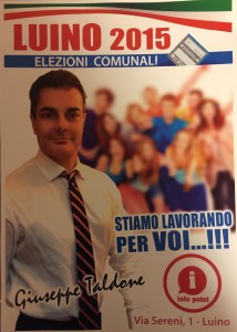 Giuseppe Taldone, candidato sindaco di Luino