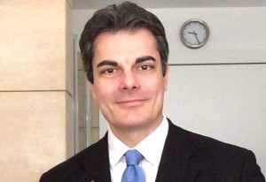 Il candidato sindaco luinese, Giuseppe Taldone
