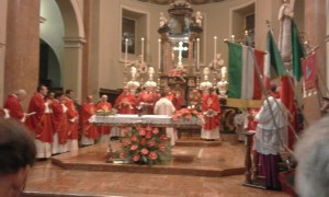 La cerimonia in Chiesa