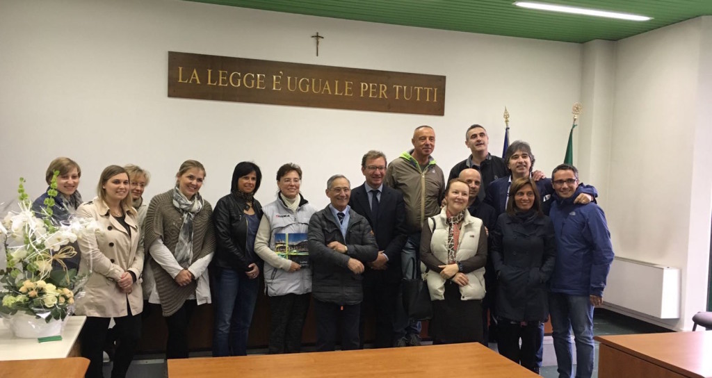 Luino: ultimo giorno di lavoro per il Giudice di Pace, dottoressa Chiarotto. Il saluto degli avvocati
