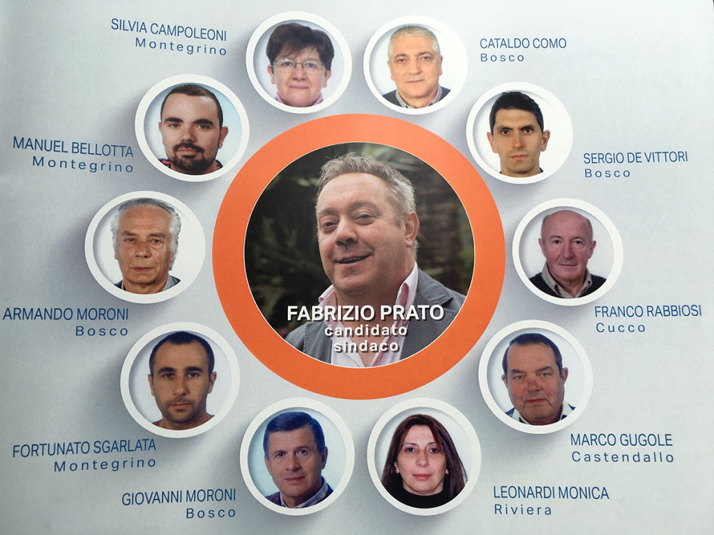 Montegrino Valtravaglia, la lista "Il Comune al vostro servizio"