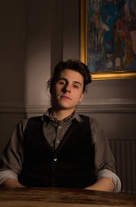 L'autore del libro "Il Bacio delle Pupille", Lorenzo Mandelli (photo © Michele Stoppa)