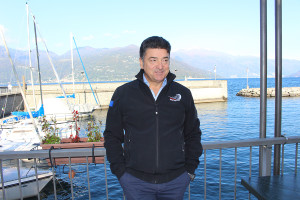 Luigi Manzo, presidente della Canottieri Luino