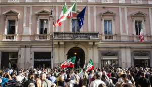 La nuova sede di Forza Italia, in piazza san Lorenzo Lucina a Roma (ilgiornale.it)