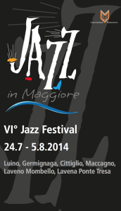 Il logo del Festival "Jazz in Maggiore"