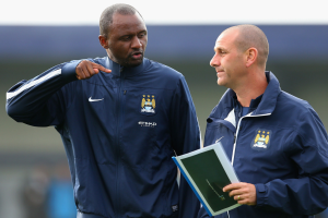 L'allenatore della Primavera del Manchester City, Patrick Vieira (independent.co.uk)
