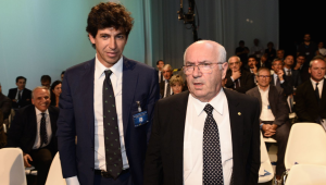 Demetrio Albertini e Carlo Tavecchio, i candidati per la presidenza della Figc (italpress.com)