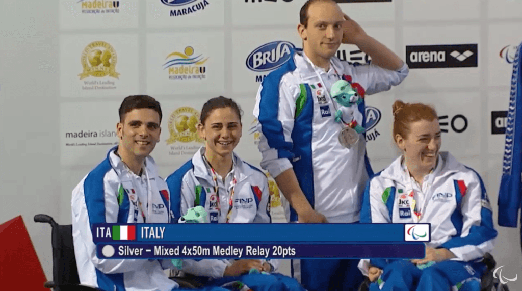 Funchal 2016: argento per Morlacchi, Boni, Trimi e Ghiretti nella staffetta 4×50 misti
