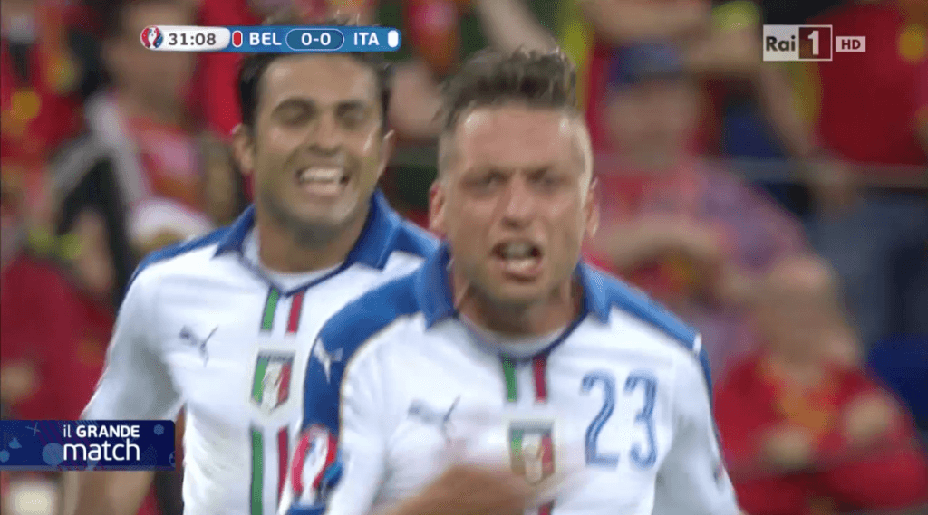 Clicca sull'immagine per vedere gli highlights della partita: Belgio-Italia 0-2