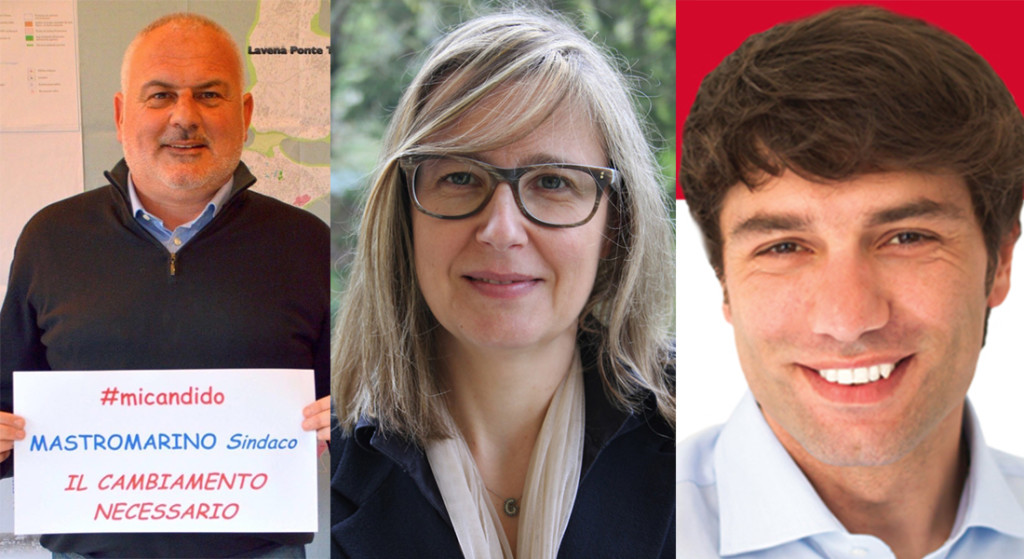 I candidati sindaci per le amministrative di Lavena Ponte Tresa: Massimo Mastromarino “Io cambio”, Vanessa Provini “Insieme si può” e Giuseppe Di Napoli “Partecipa al Cambiamento”