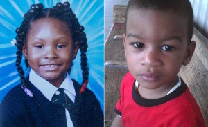 A destra il bambino di 6 anni morto, Joshua Avitto, mentre sulla sinistra l'amichetta ferita (nydailynews.com)