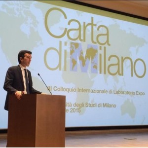 La presentazione di ieri della "Carta di Milano" (agi.it)