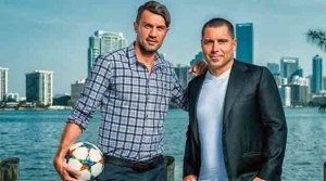Riccardo Silva e Paolo Maldini, proprietari del Miami FC (twitter.com)