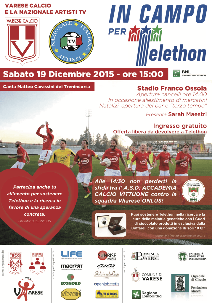 varese telethon