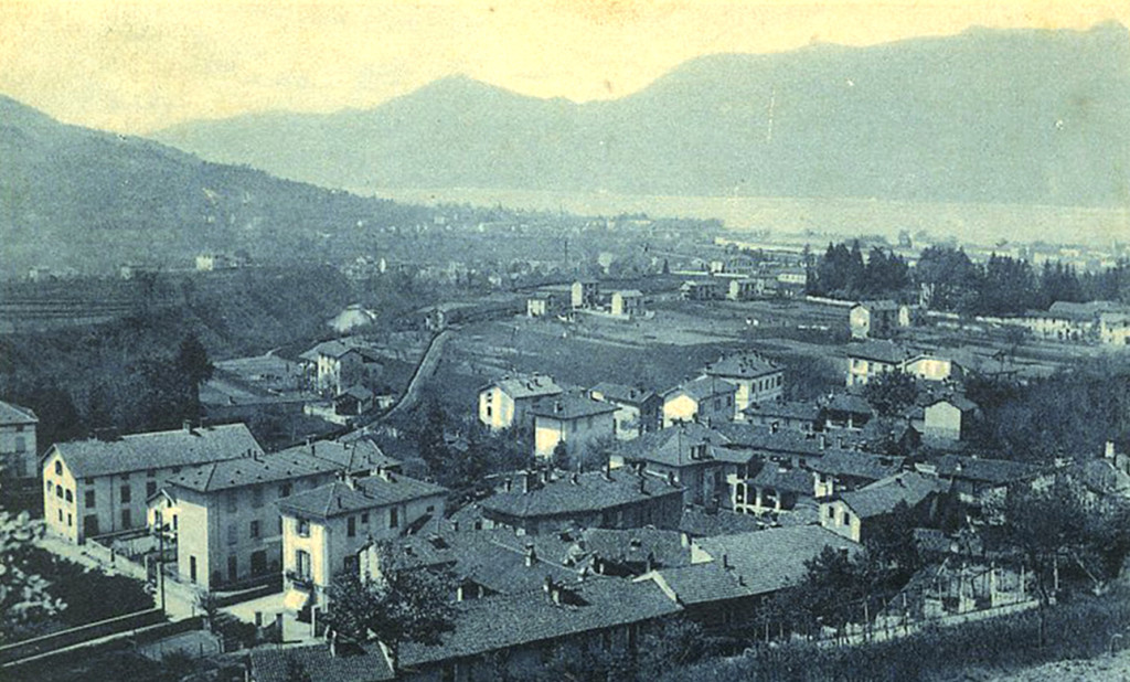 Un panorama da Creva (Dall'archivio del sito comune.luino.va.it)