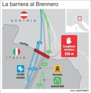 migranti Brennero