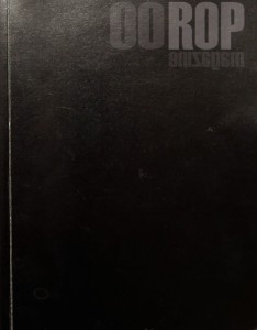 La copertina del numero 00 dell'edizione cartacea di R0P Magazine