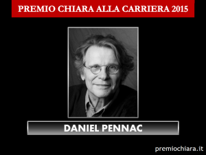 Lo scrittore francese Daniel Pennac, Premio Chiara alla Carriera 2015 (facebook.com)
