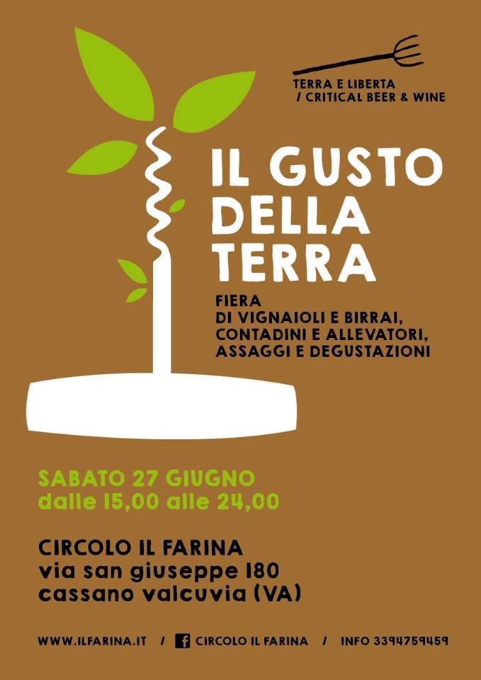 Locandina "Il Gusto della Terra"