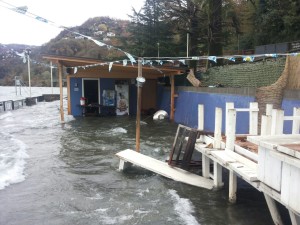 Il Bar "Le Serenelle" sul lungolago di Luino "Carlo Zona"