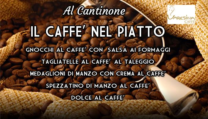 Dalla tazzina al piatto, il caffè alla conquista della cucina anche a Luino