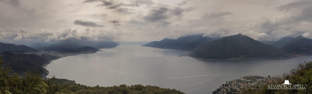 Una panoramica sul lago Maggiore quella nella foto di Alessandro Cappello. Da dove è stata scattata?