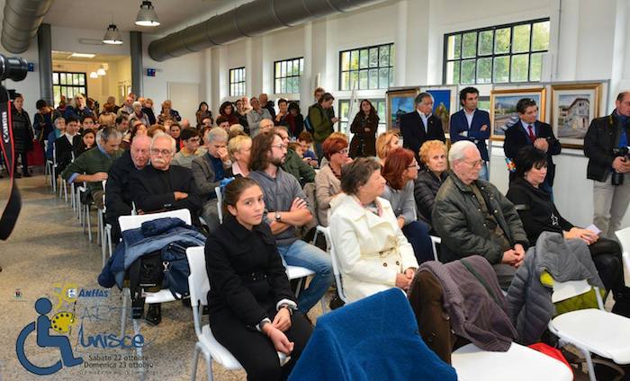 Dopo la mostra "L'arte che unisce" i ringraziamenti dell'Anffas Luino