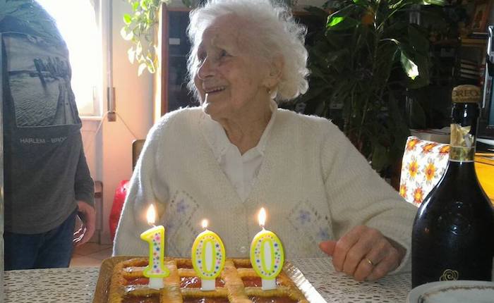 Germignaga: tanti auguri a nonna Letizia, che oggi ha festeggiato i suoi 100 anni