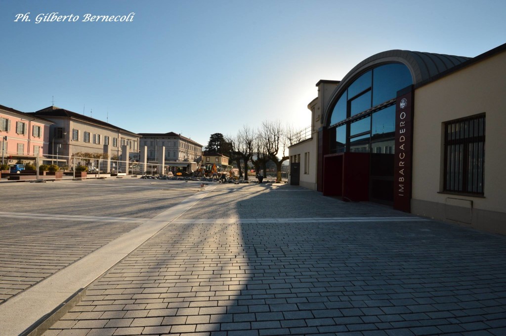 Buongiorno con la foto di Gilberto Bernecoli, "Un'altra prospettiva di piazza Libertà"