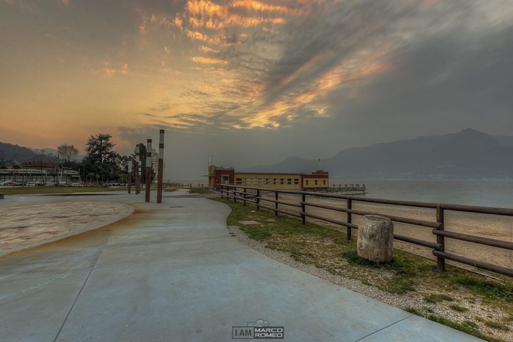 Buongiorno con la foto di Marco Romeo, dal "Parco delle Fontanelle" di Germignaga