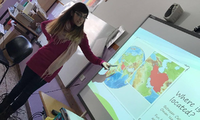 Porto Ceresio, Venos la studentessa iraniana ospite del progetto EduChange