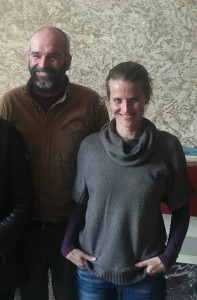 Manuele Battaggi della Cooperativa "Lotta contro l’emarginazione" e Francesca Zamboni dell'associazione "Codici"