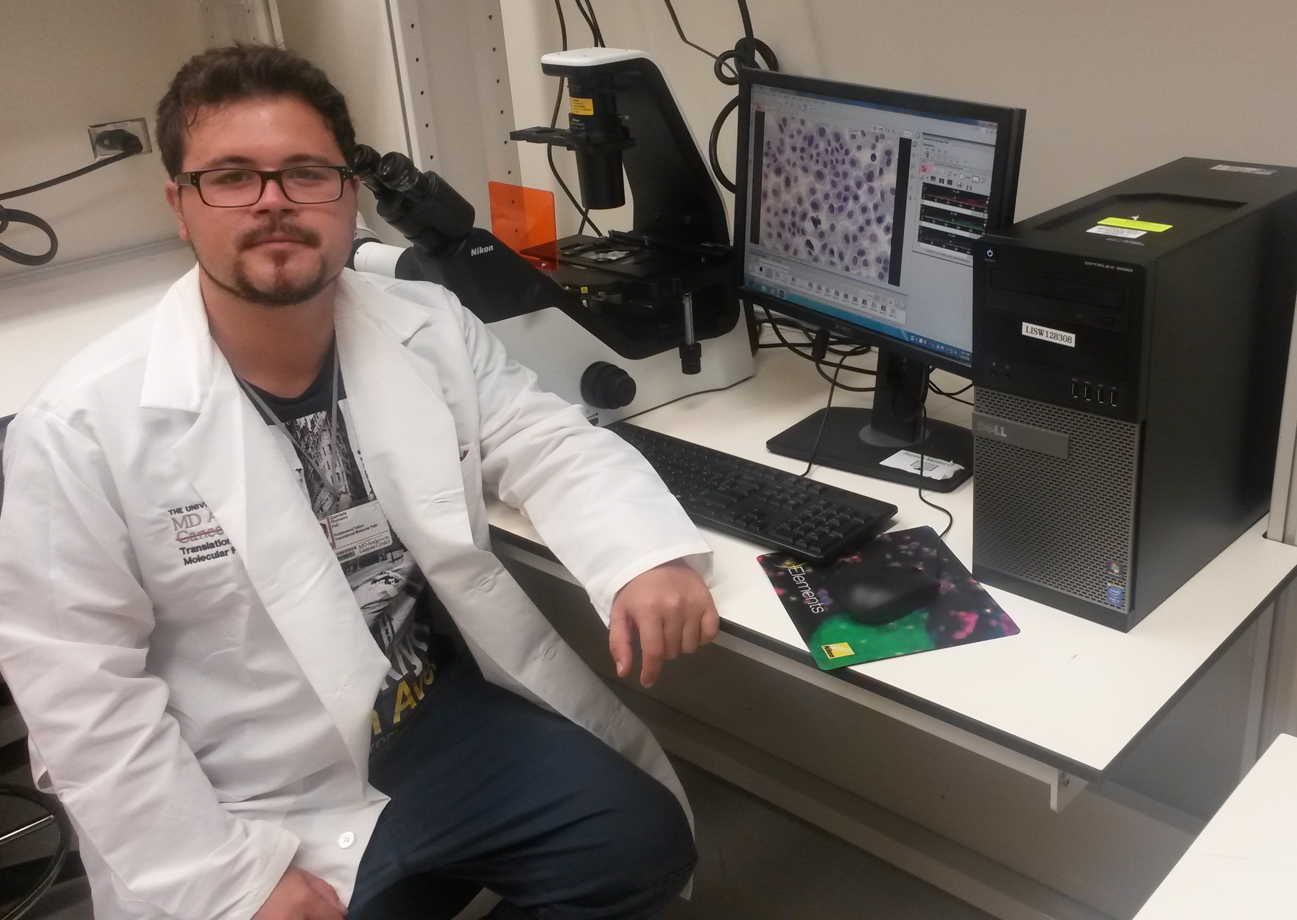 "Luinesi all'estero", Gabriele Romano a Houston studia il melanoma e la sua resistenza ai farmaci
