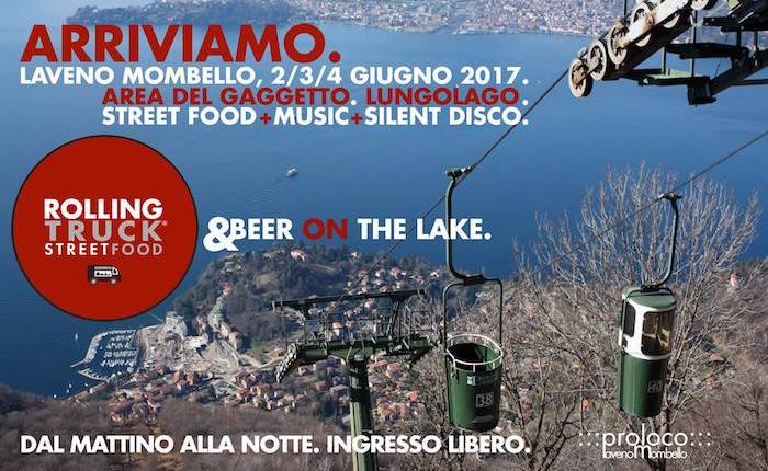 Sul lungolago di Laveno Mombello nel weekend arriva il "Rolling Truck Street Food"
