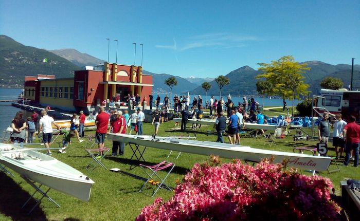 Grande festa a Germignaga per la Canottieri: ai bianconeri 5 ori, un argento e due bronzi