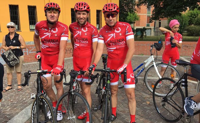Fino a Palermo in bici per l'Agenda Rossa di Paolo Borsellino. Tra loro anche Matteo, ragazzo di Cugliate