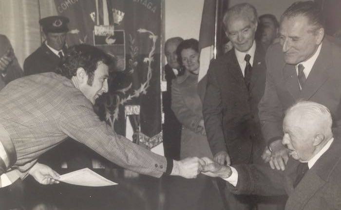 Il sentito omaggio a Giorgio Garagnani in alcuni scatti all'inizio della sua amministrazione