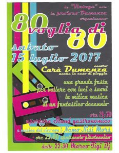 Torna a Dumenza la festa "80 voglia di 80"