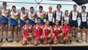 Canottieri Germignaga, sette medaglie dalla regata di Reno