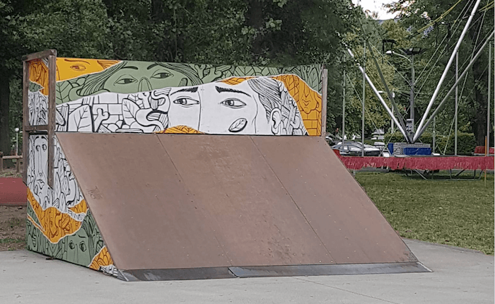 Lo skatepark di Maccagno si rifà il look. Passera: 