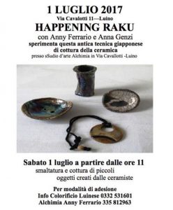 Il Centro Storico di Luino laboratorio a cielo aperto di raku